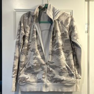 Camouflage Zip-Up Hoodie